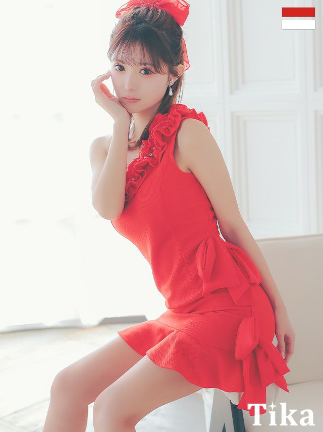 キャバドレス タイト ミニ丈 大きいサイズ キャバクラ ミニドレス ワンピース