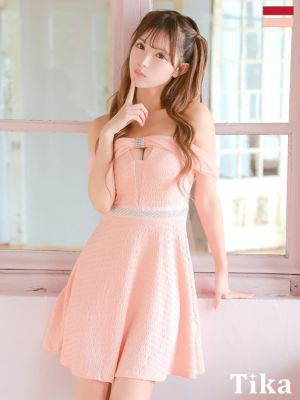 バストカット シアービッグリボン オフショル...