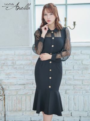 膝丈(ひざ丈・ミディ丈)ドレス | キャバドレス通販はTika(ティカ)