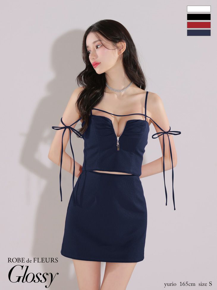 ROBE de FLEURS Glossy | キャバドレス通販 Tika(ティカ)【公式】 