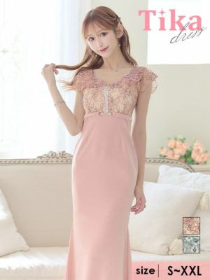 [SALE] バックスリットあり フラワーレ...