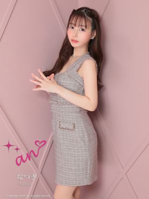 [an/アン] 高級ノースリーブ チェック柄...