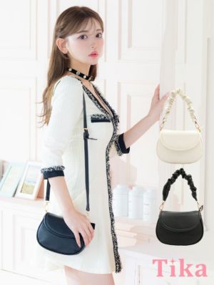 くしゅくしゅハンドル2Wayハンドミニバッグ