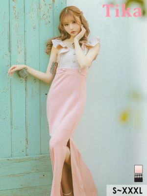 ガーリーチェック柄2Wayオフショルダーフリ...