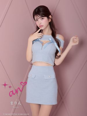 [an/アン] 高級   オフショルダー ツ...