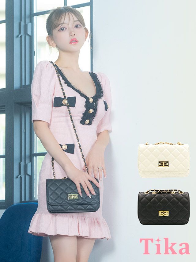 バッグ 鞄 レディース 小さめ ミニバッグ ハンドバッグ ショルダーバッグ キルティング