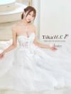 キャバドレス ロング丈 大きいサイズ インポート イベント バースデー Aライン フレア ロングドレス
