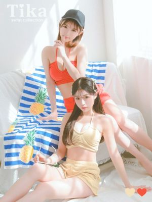 水着 バンドゥ ホルターネック 体型カバー ...