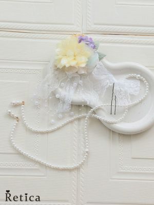 [浴衣小物] 髪飾り パール カチューシャ ...