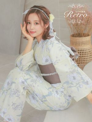 [SALE] [浴衣 選べる帯] ピュアイエ...