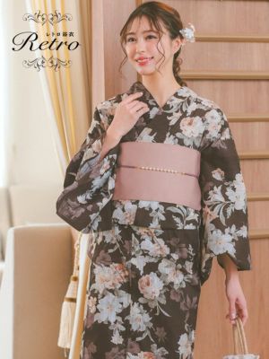 [SALE] [浴衣 選べる帯] アンティー...