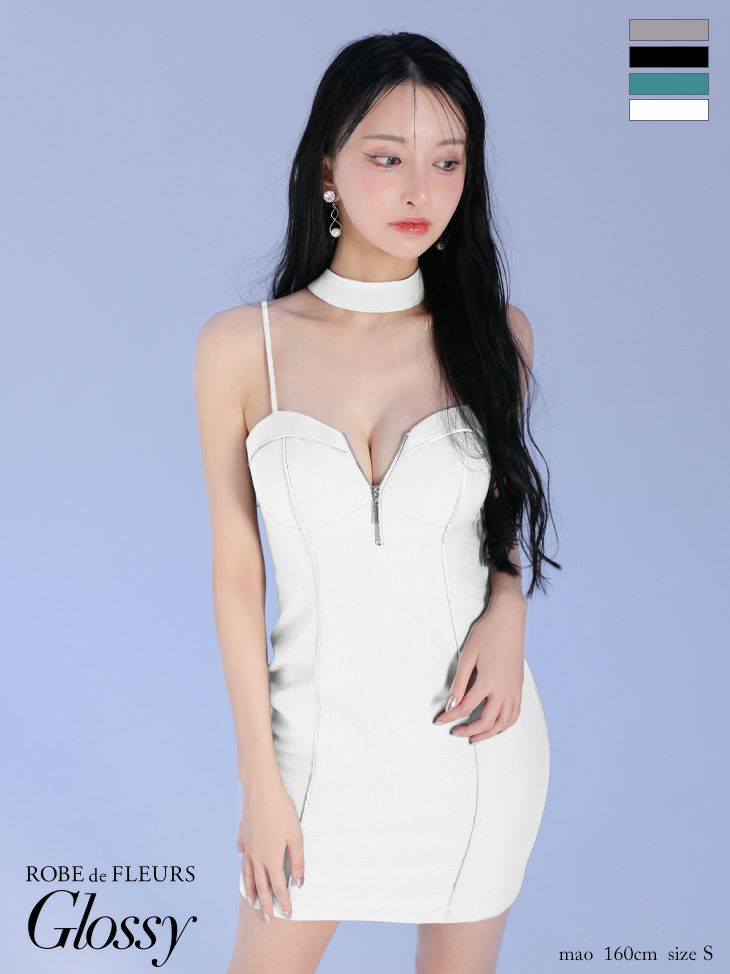 ROBE de FLEURS Glossy】ロングドレス - sugar