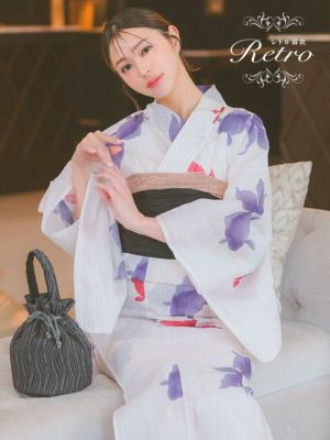 [SALE] [浴衣] 綿麻 高級 清涼クリ...