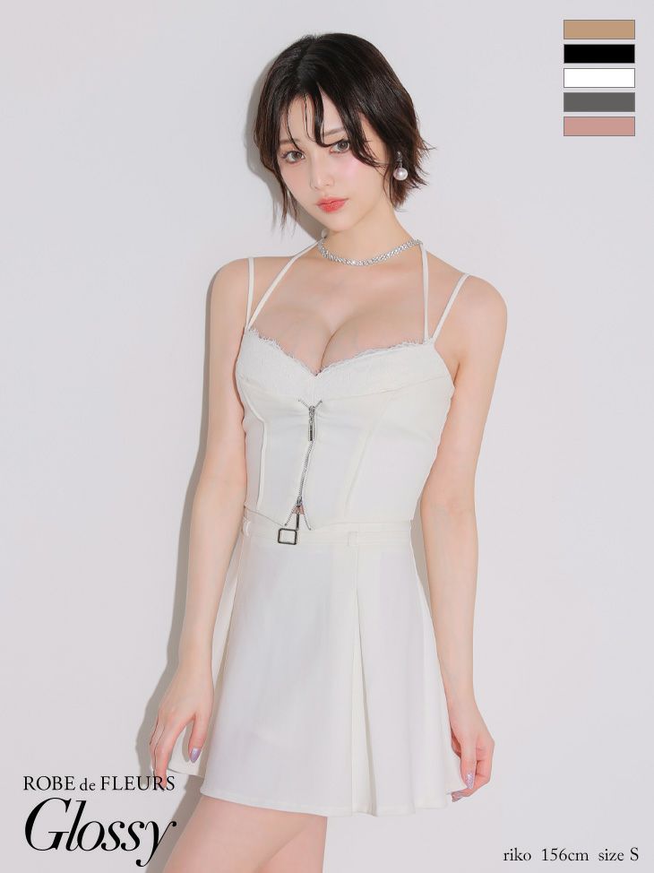 ROBE de FLEURS Glossy | キャバドレス通販 Tika(ティカ)【公式】