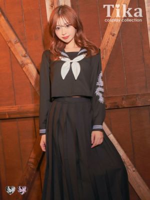 [ハロウィン] 制服 コスプレ スケバン風 ...