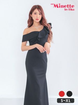 背中魅せ シンプル ワンカラー ノースリーブ...