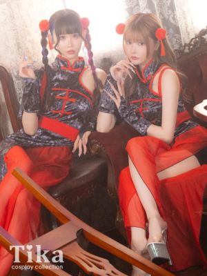 [コスプレ] スリット ロング丈 体型カバー...