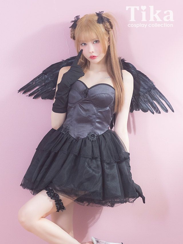 コスプレ ハロウィン デビル 衣装 仮装 コスチューム 悪魔 羽 イベント お化けの日
