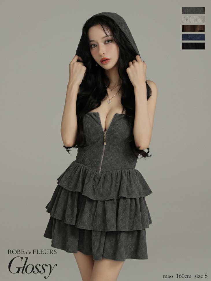 ROBE de FLEURS Glossy | キャバドレス通販 Tika(ティカ)【公式】