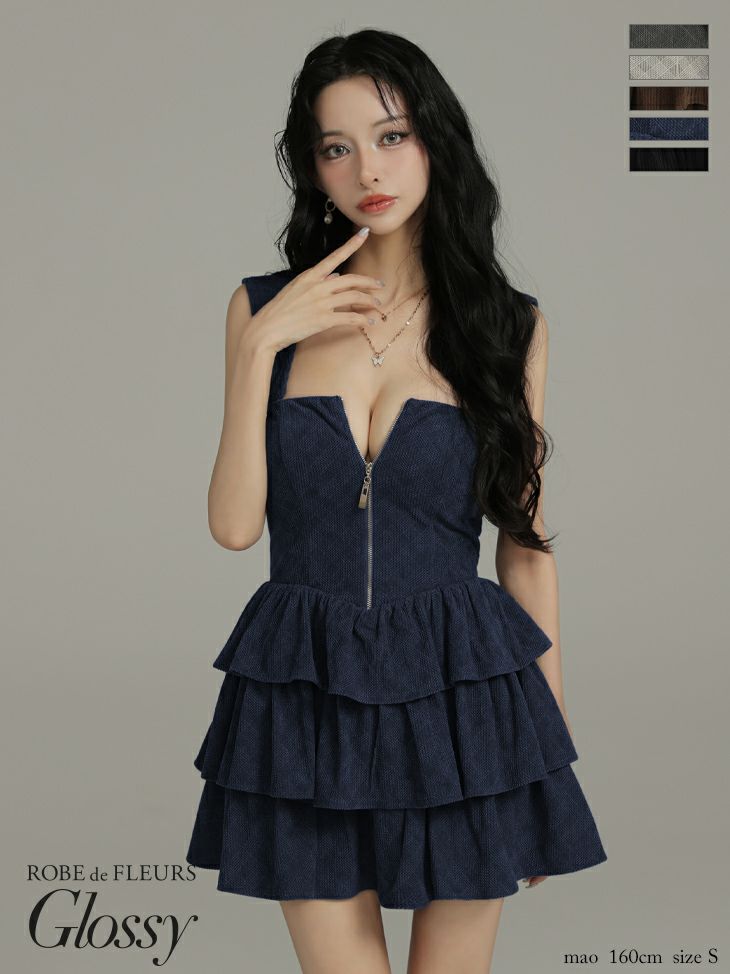 ROBE de FLEURS Glossy | キャバドレス通販 Tika(ティカ)【公式】