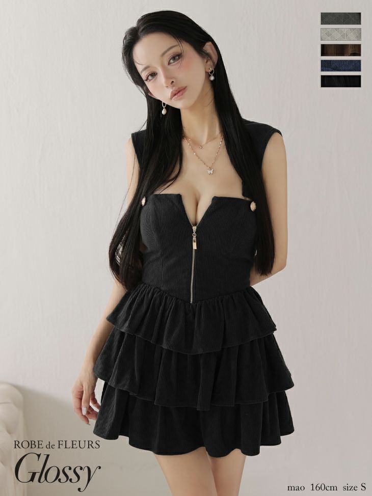 ROBE de FLEURS Glossy | キャバドレス通販 Tika(ティカ)【公式】