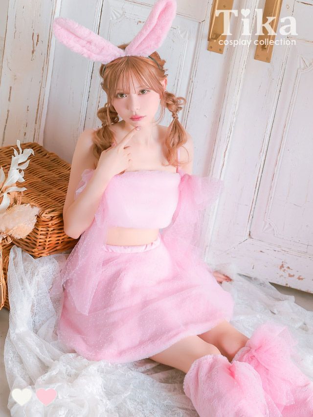 [ハロウィン] バニー コスプレ ふわふわ ...