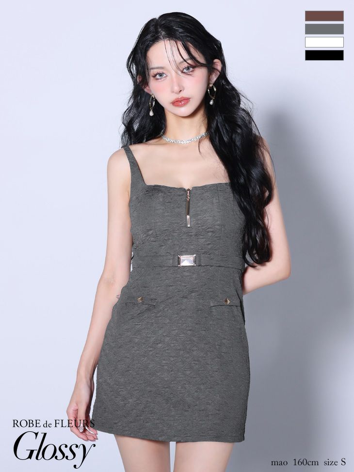 キャバドレスsサイズ2枚セット tika ローブドフルール