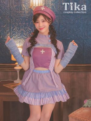 [ハロウィン] ナース コスプレ 制服 体型...