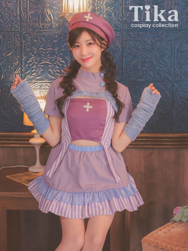 コスプレ ナース ハロウィン 衣装 仮装 看護婦 看護師 制服 コスチューム 体型カバー