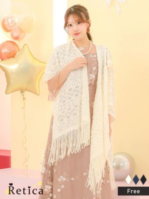 極美品♡ルネ♡ボレロジャケット niana（ニアナ） 結婚式 フォーマル ボレロ ジャケット レディース