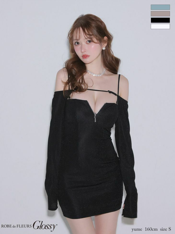 ROBE de FLEURS Glossy | キャバドレス通販 Tika(ティカ)【公式】